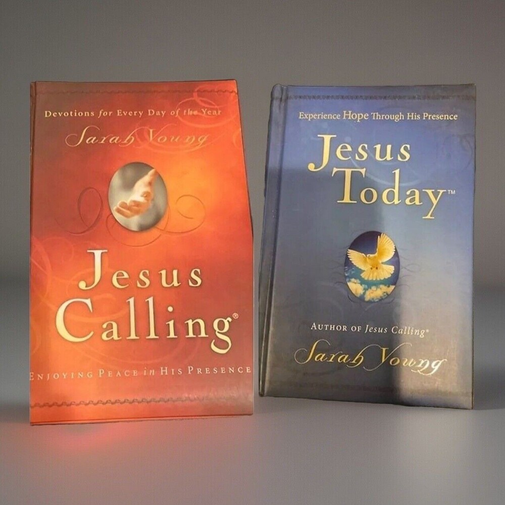 Jesus Calling and Jesus Today Devotional Set by Sarah Young Hardcover